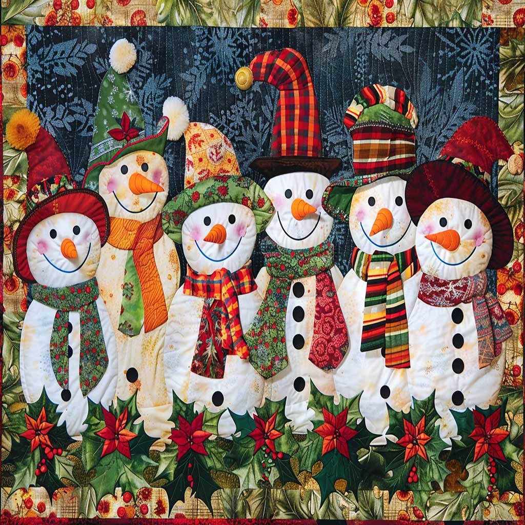 Snowman WJ2208025CL Quilt