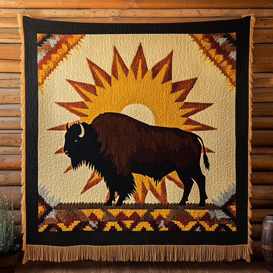 Spirit Bison CW2201006CL Woven Throw Blanket