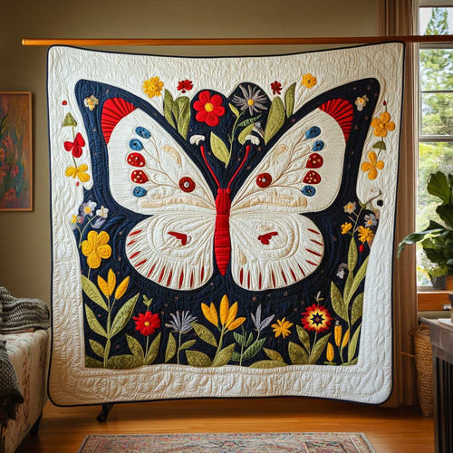 Spring Butterfly Patchwork WP1911028CL Quilt