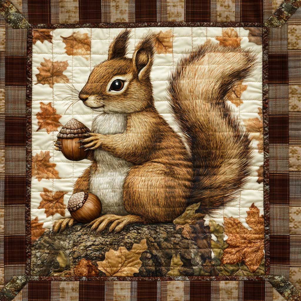 Squirrel WJ0808030CL Quilt