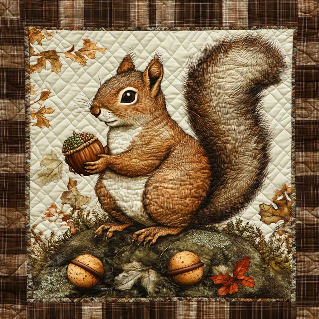 Squirrel WJ0808031CL Quilt