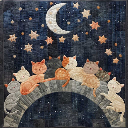 Starry Cartoon Cat WM2808051CL Quilt