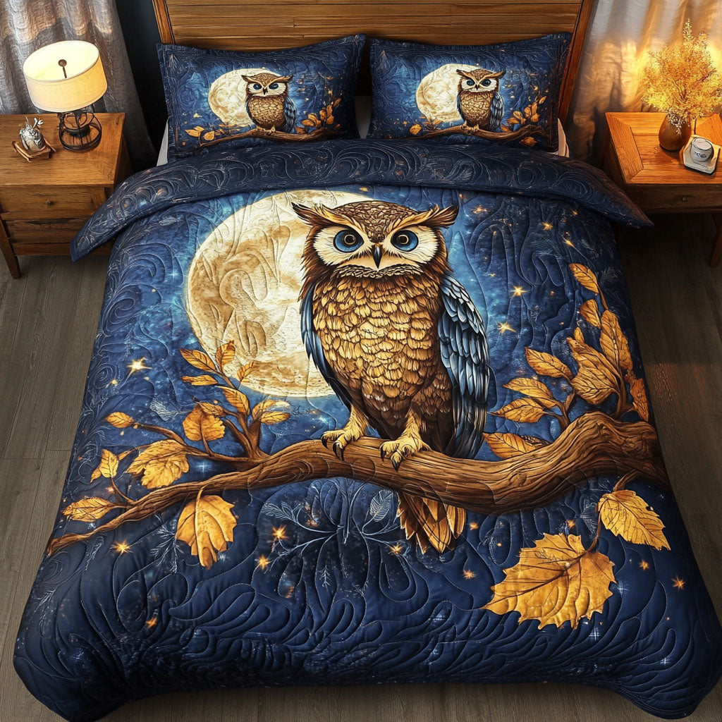Starry Night Owl YR2601045CL Duvet Cover Set