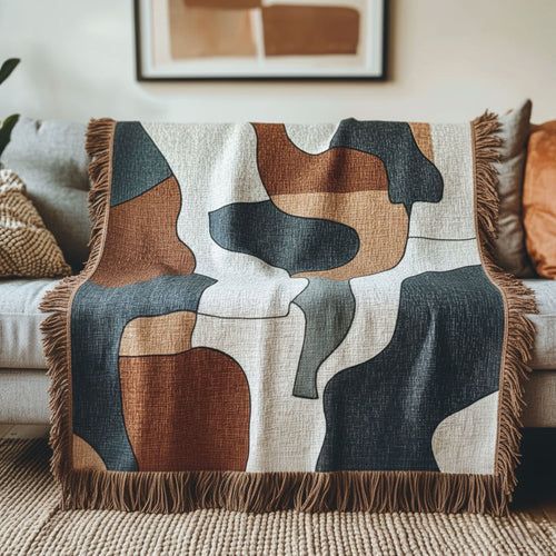 Stone Wave Boho WN2101022CL Woven Throw Blanket