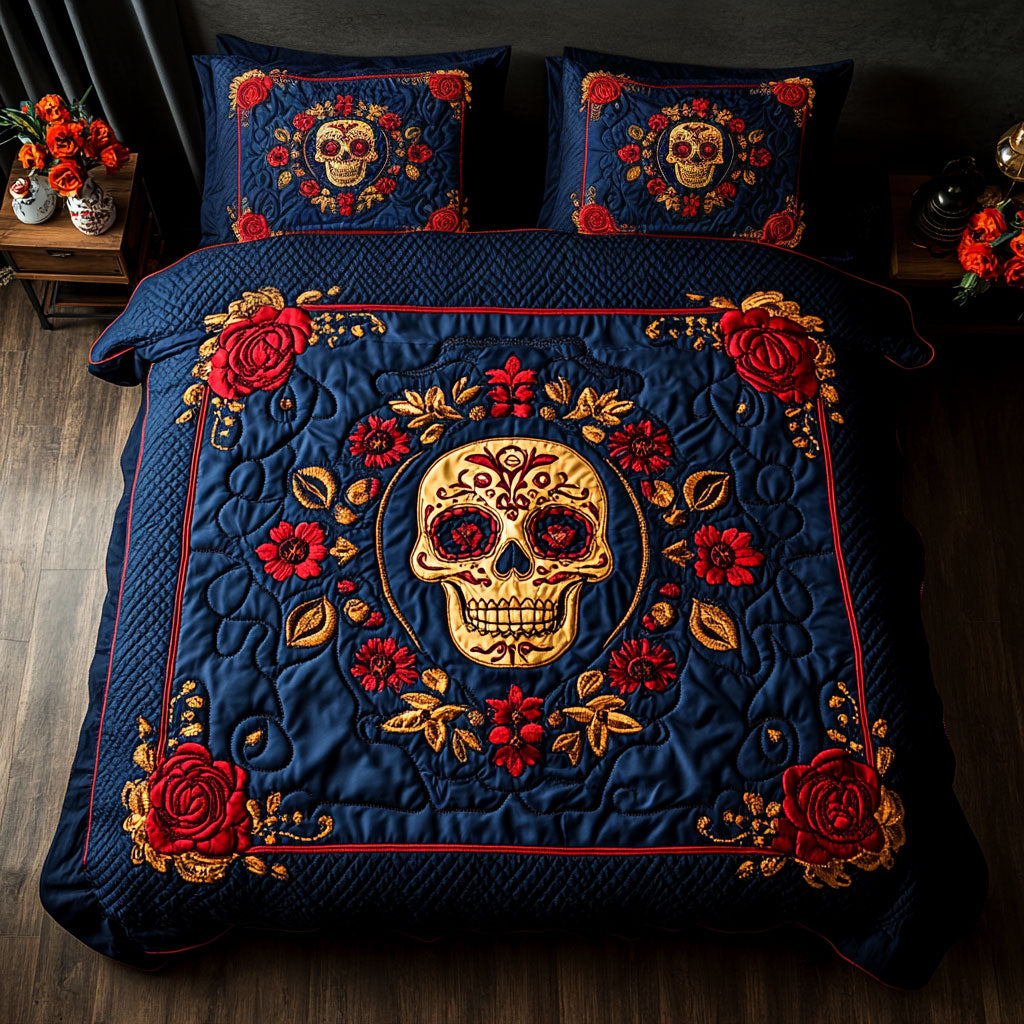 Sugar Skull WJ2003063CL Duvet Cover Set