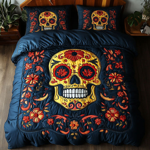 Sugar Skull WJ2003064CL Duvet Cover Set