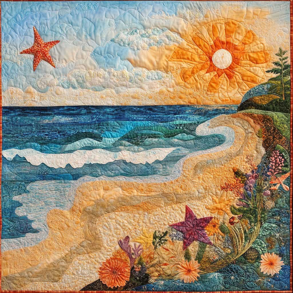 Summer Beach WM3107001CL Quilt