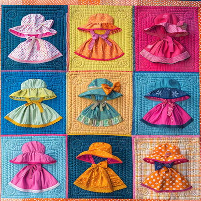 Sun Bonnets WJ1908024CL Quilt