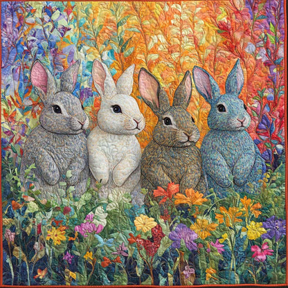 Sunny Rabbits WM0208042CL Quilt