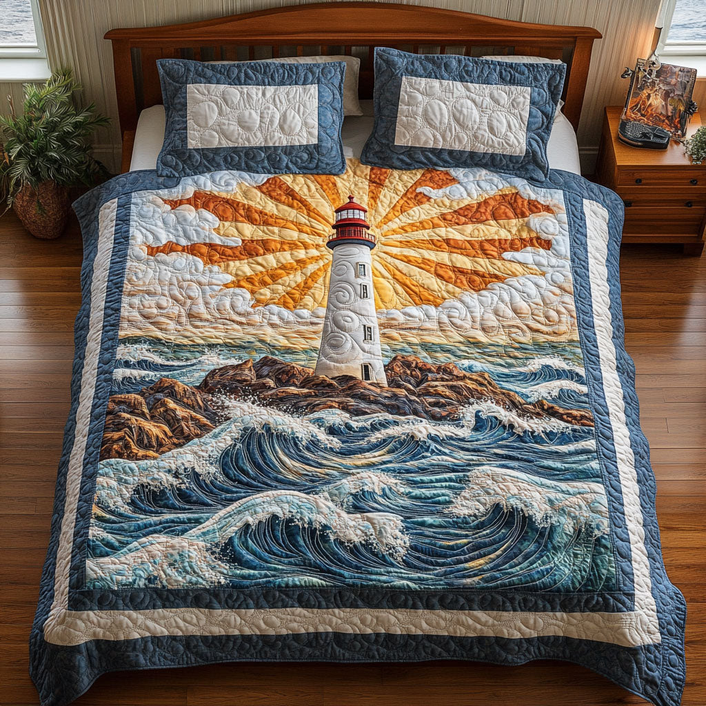 Sunset Lighhouse YR2601046CL Duvet Cover Set