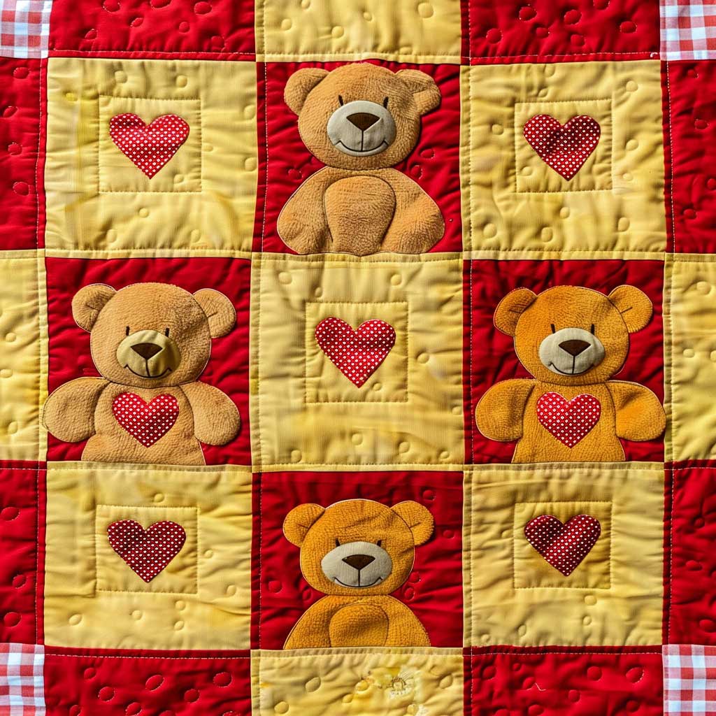 Teddy Bear WJ2108024CL Quilt