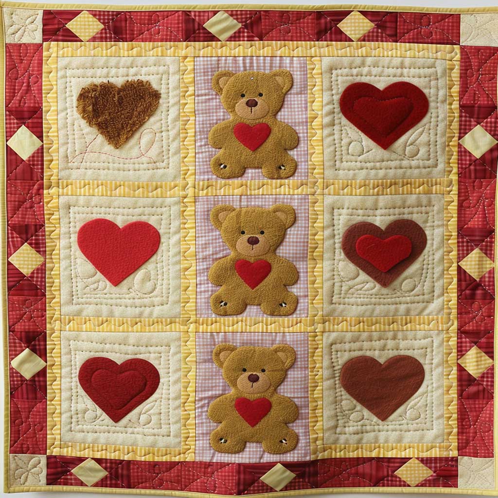Teddy Bear WJ2108025CL Quilt