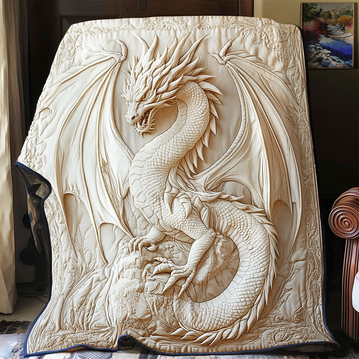 The Dragon's Embrace YR2101051CL Quilt