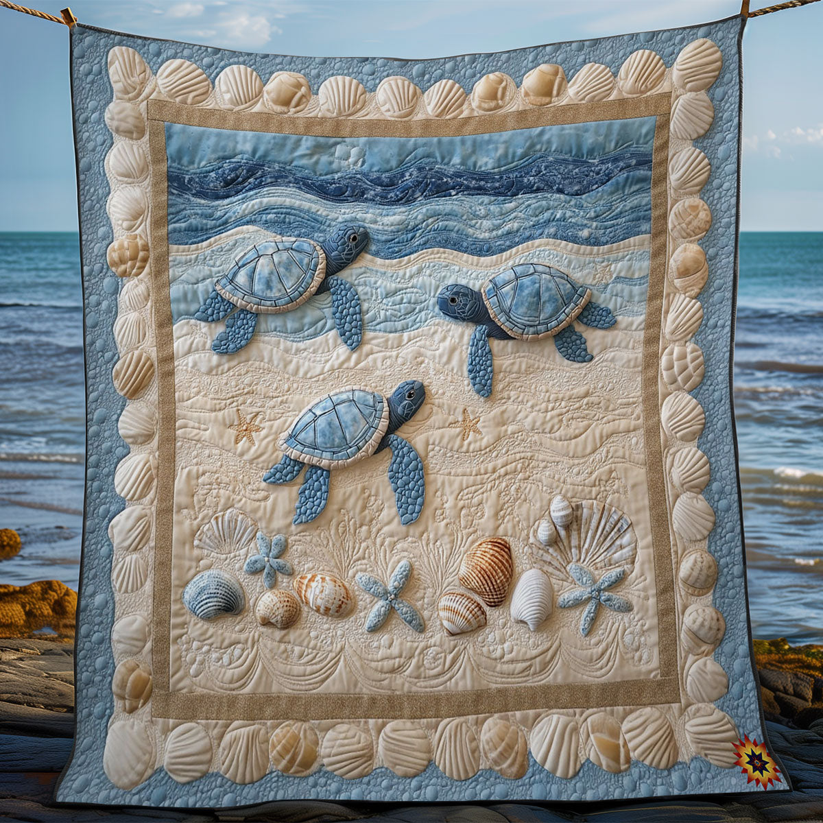 Three Tortoise WY1212024CL Quilt