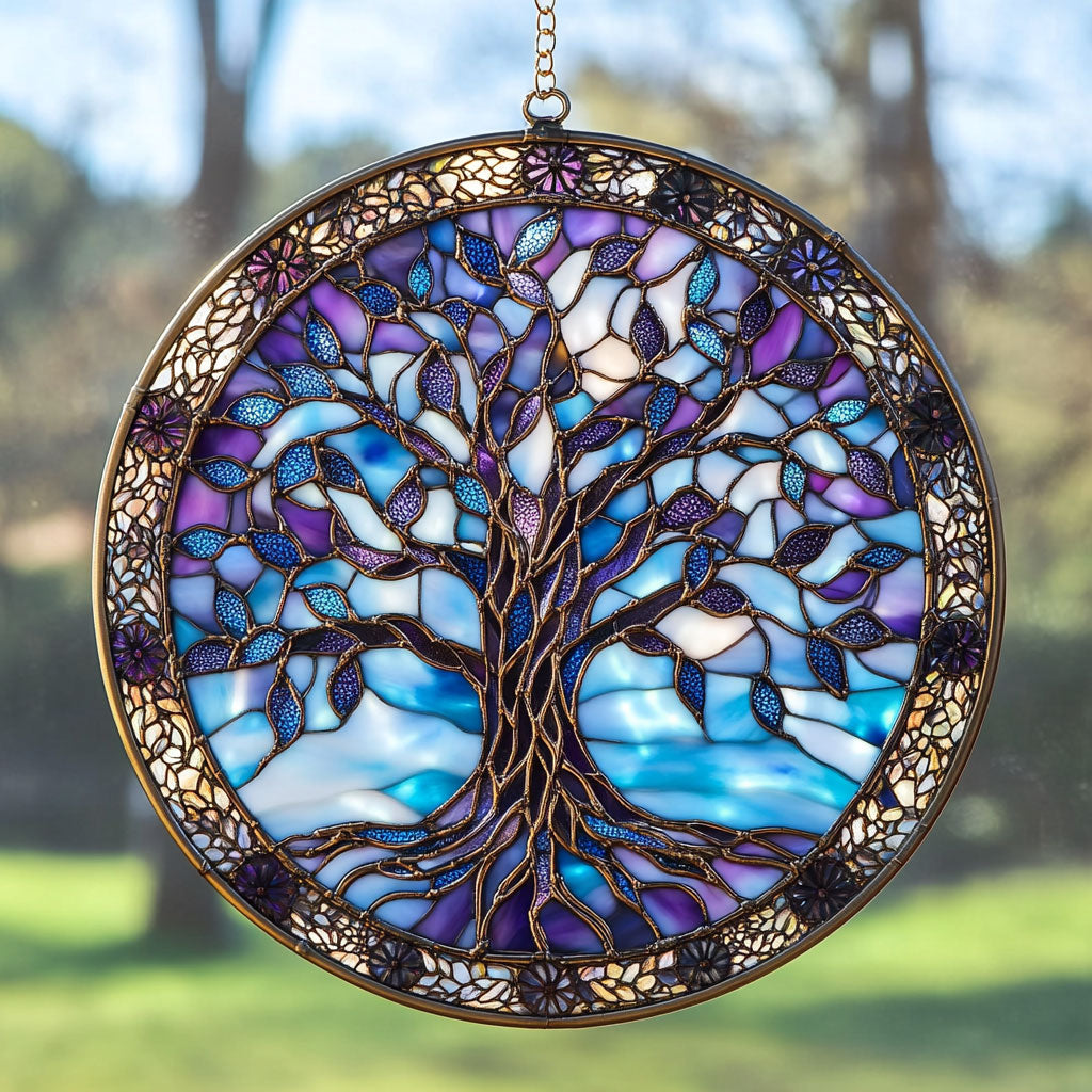 Tree Of Life WX1002111CL Suncatcher