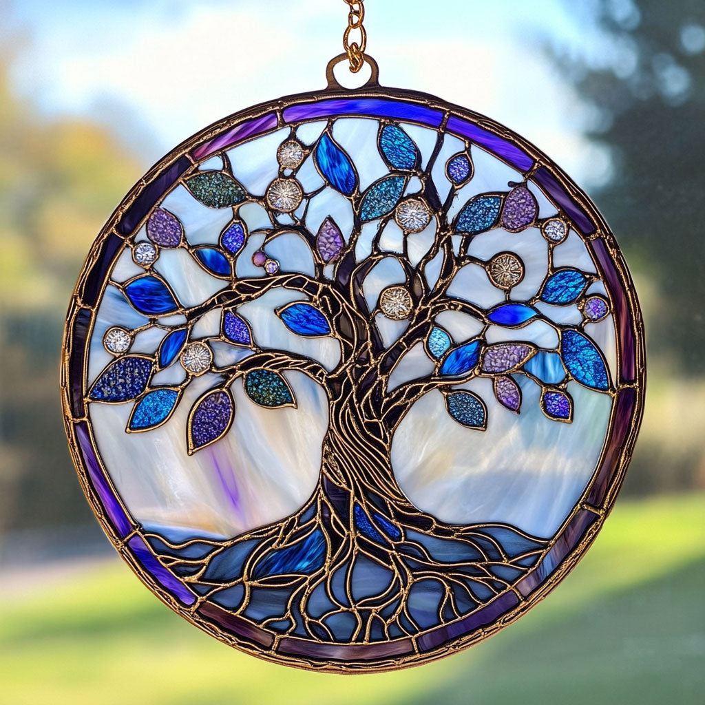 Tree Of Life WX1002114CL Suncatcher