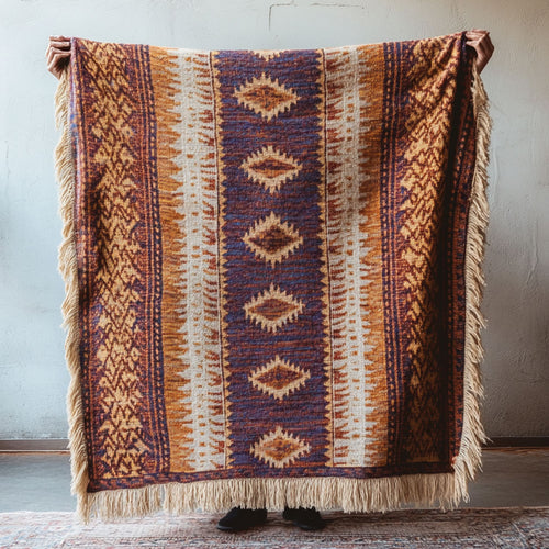 Tribal Weave CP2301004CL Woven Throw Blanket