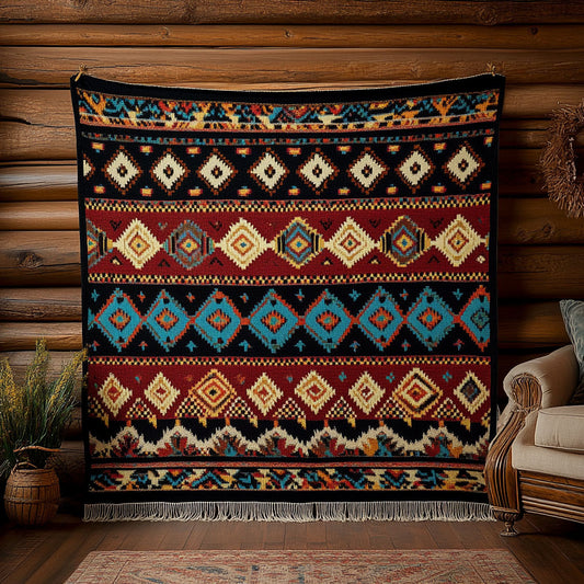 Tribal Spirit CW2201012CL Woven Throw Blanket