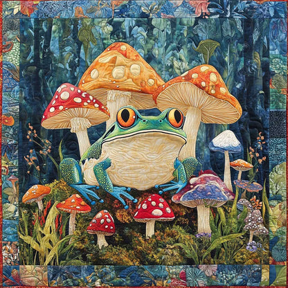 Tropical Frog WM0208045CL Quilt