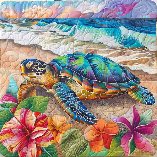 Tropical Sea Turtle WM2308018CL Quilt