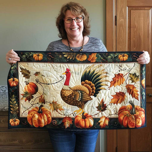 Turkey WJ2908041CL Quilted Table Runner