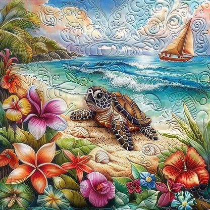 Turtle Morning Sand WM1508015CL Quilt