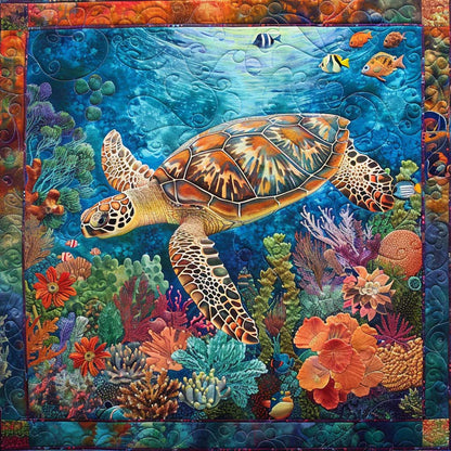 Turtle Sea WM2008004CL Quilt