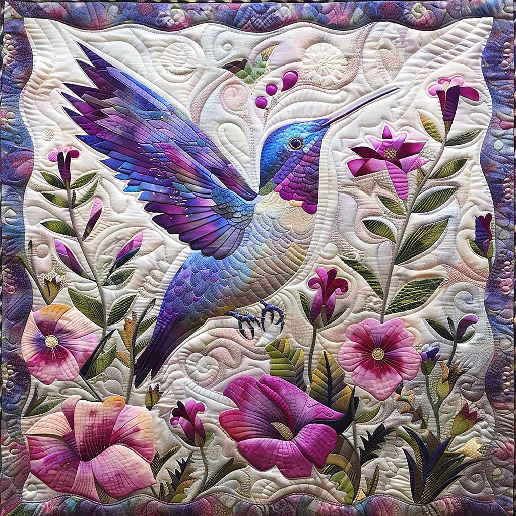 Twinkle Hummingbird WM0909014CL Quilt