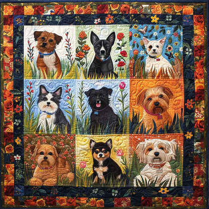 Type Of Dogs WM1008083CL Quilt