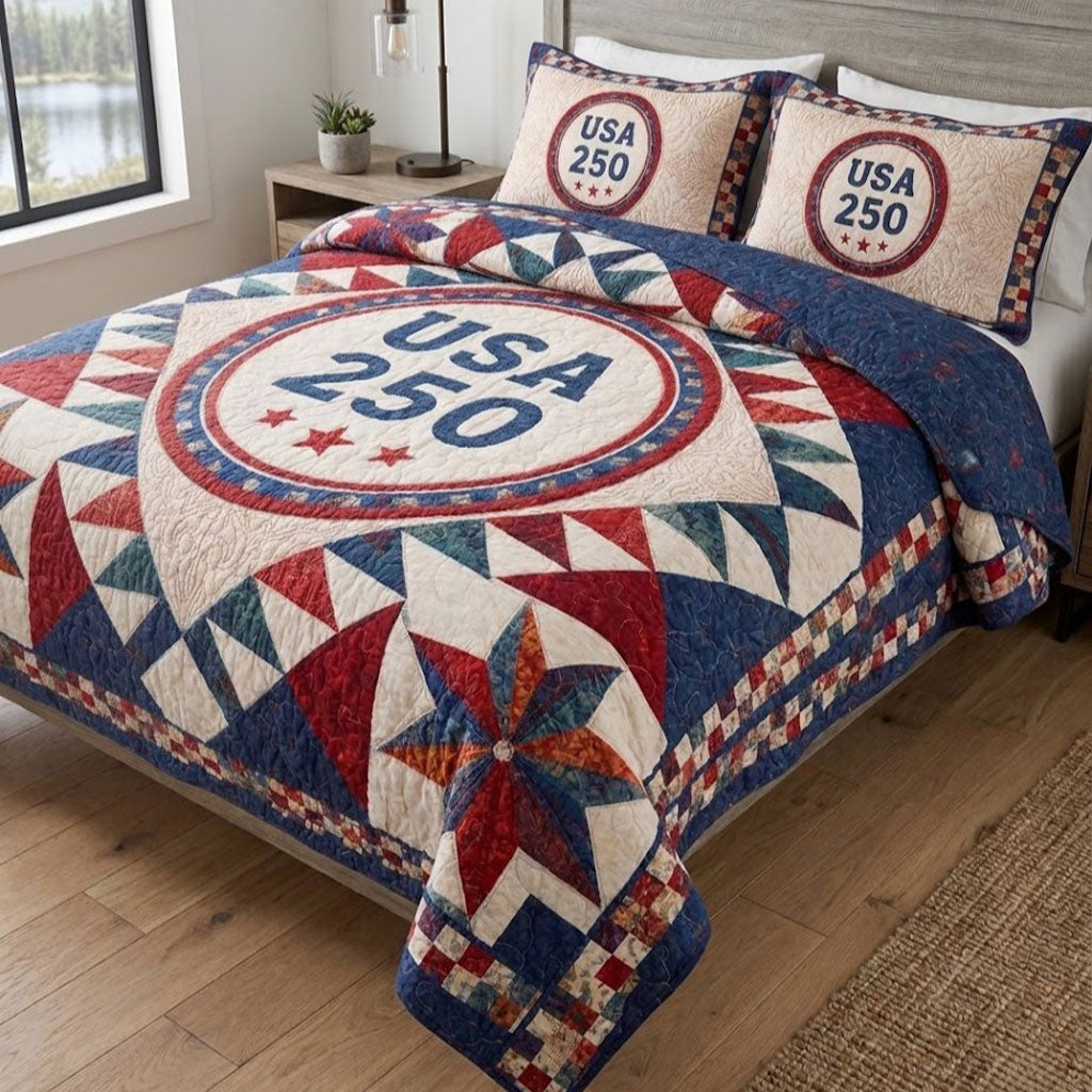 USA 250 Classic Heritage WN0404012CL Duvet Cover Set