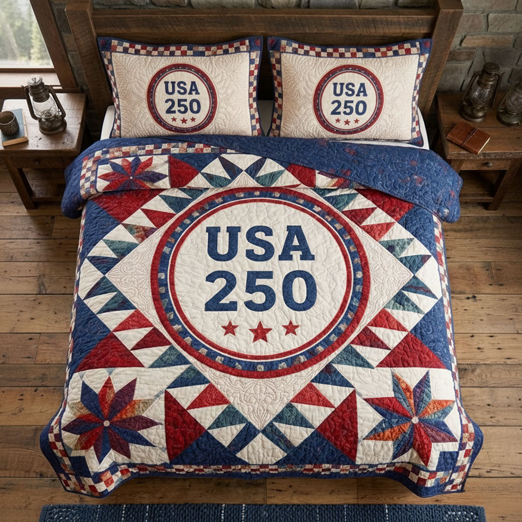 USA 250 Classic Heritage WN0404012CL Duvet Cover Set
