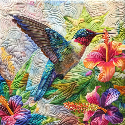 Vibrant Hummingbird WM1908008CL Quilt