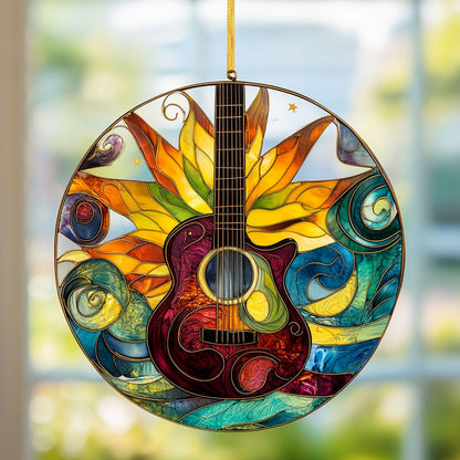 Vibrant Guitar WX1002120CL Suncatcher