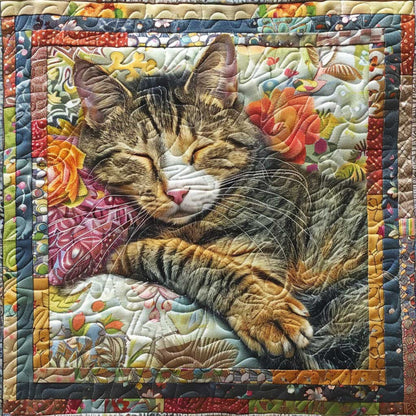 Vintage Sleeping Cat WM2808008CL Quilt