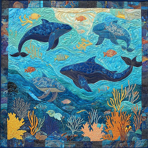 Whales WM1408057CL Quilt