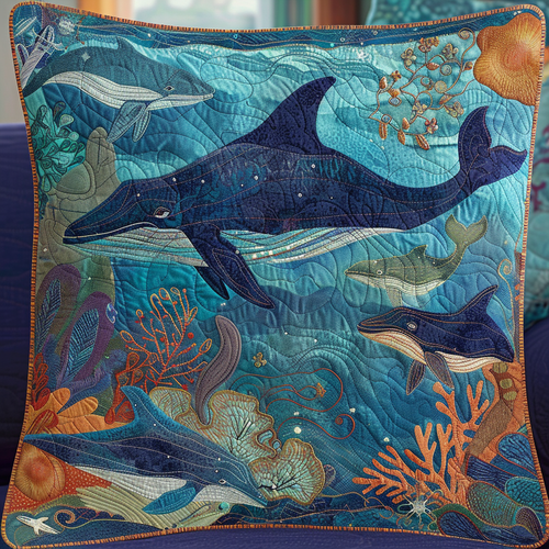 Whales' Retreat WN1408005CL Quilt