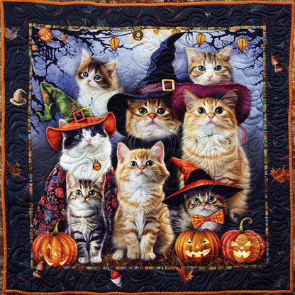 Whimsical Cat WM3008004CL Quilt