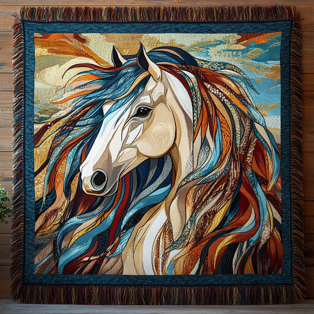 Wild Horse CW2601016CL Woven Throw Blanket
