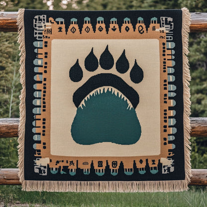 Wild Weave Bear WN2101029CL Woven Throw Blanket