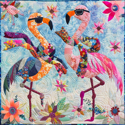 Winter Flamingo WM2808078CL Quilt