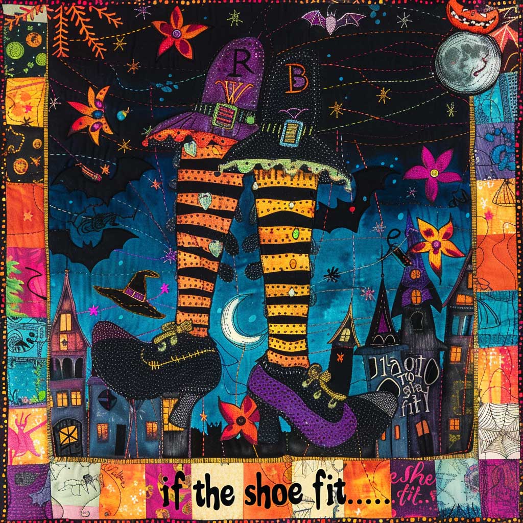 Witch's Shoes WJ1308023CL Quilt