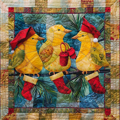 Yellow Birds WM1508055CL Quilt