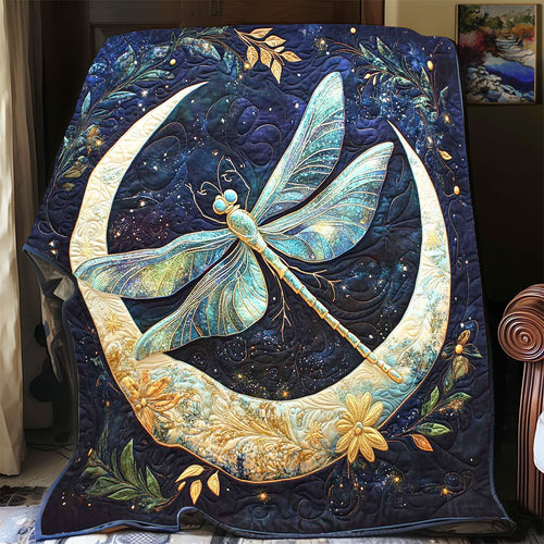 Dragonfly Celestial Moon WP3012009CL Quilt
