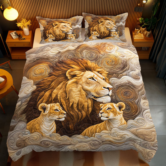 Lion Family WJ0811030CL Duvet Cover Set