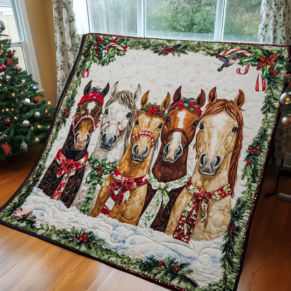 Christmas Horse WY1311017CL Quilt