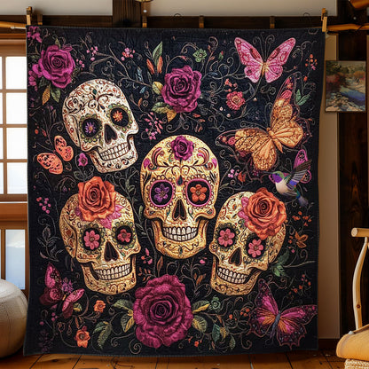 Day Of The Dead Garden WN2910073CL Quilt