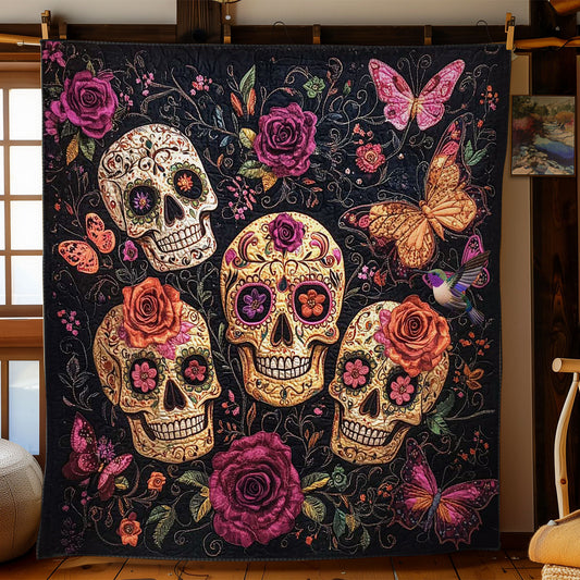 Day Of The Dead Garden WN2910073CL Quilt