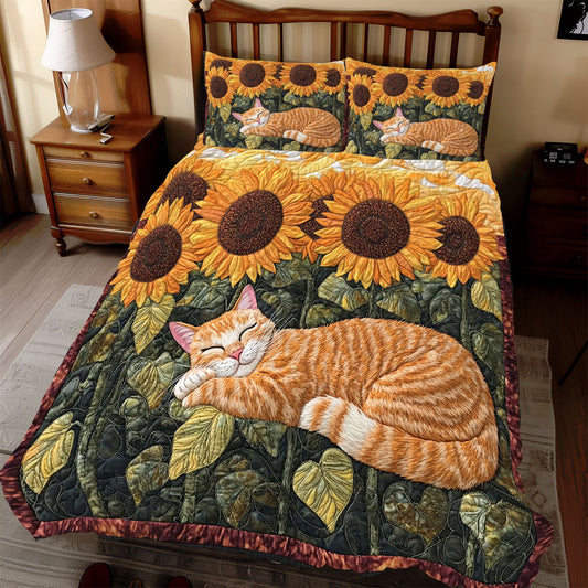 Cute Cat Sleeping WX1212062CL Duvet Cover Set