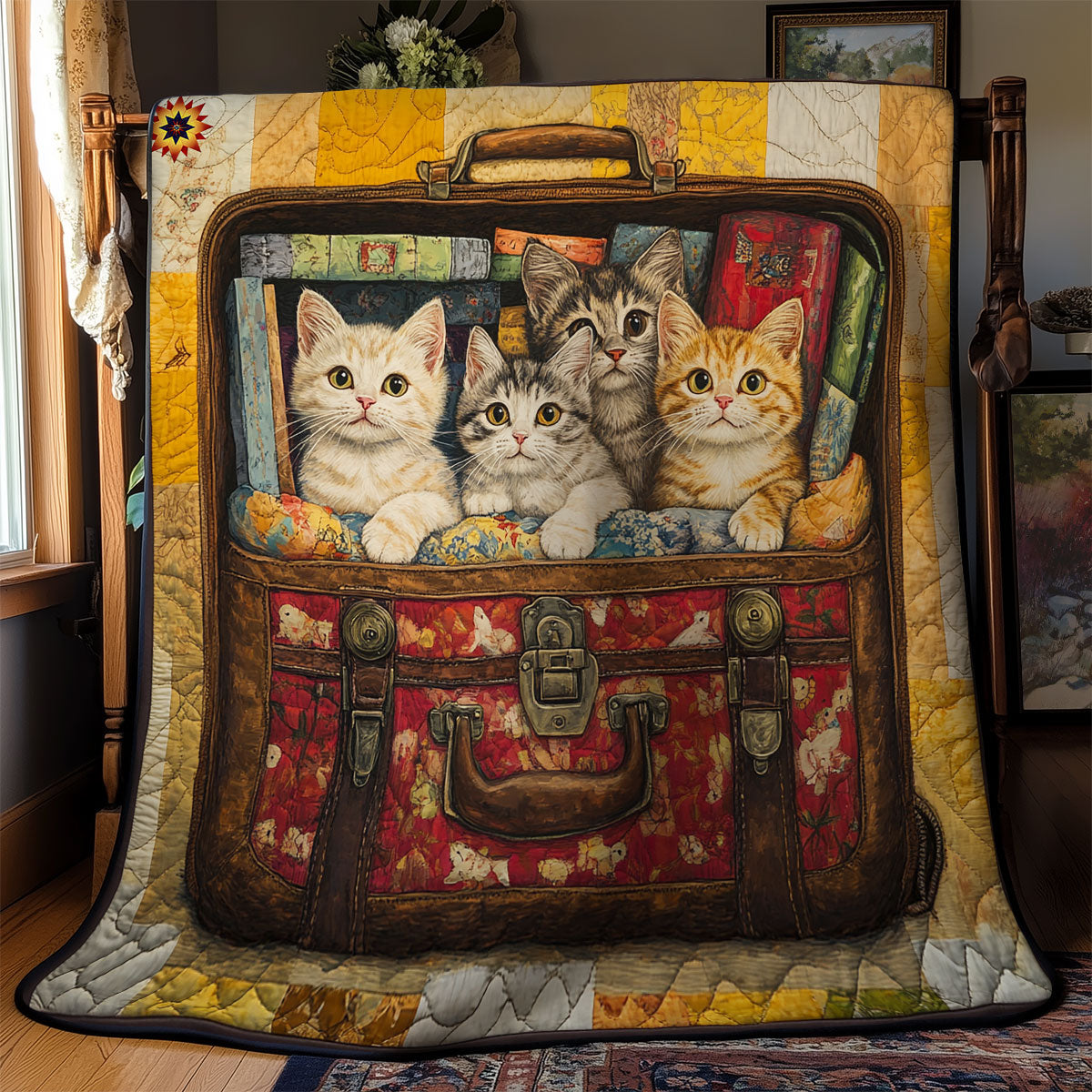 Luggage Cat WY1811051CL Quilt