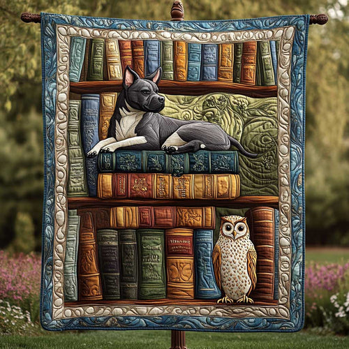 Dog Owl Companion WN2809081CL Quilt